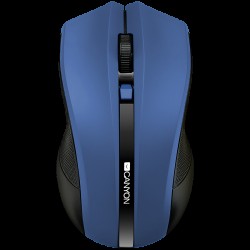 CANYON MW-5, 2.4GHz wireless Optical Mouse with 4 buttons, DPI 800/1200/1600, Blue, 122*69*40mm, 0.067kg CANYON MW-5, 2.4GHz wireless Optical Mouse with 4 buttons, DPI 800/1200/1600, Blue, 122*69*40mm, 0.067kg