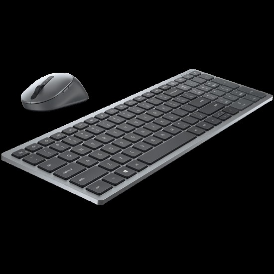Dell Multi-Device Wireless Keyboard and Mouse - KM7120W - US International (QWERTY)