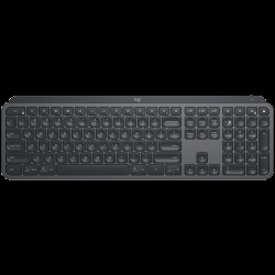 LOGITECH MX Keys S Plus Bluetooth Illuminated Keyboard with Palm Rest - GRAPHITE - US INT L