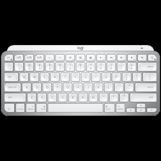 LOGITECH MX Keys Mini For MAC Bluetooth Illuminated Keyboard - PALE GREY - US INT L
