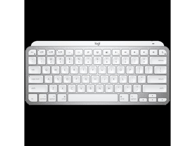 LOGITECH MX Keys Mini For MAC Bluetooth Illuminated Keyboard - PALE GREY - US INT L