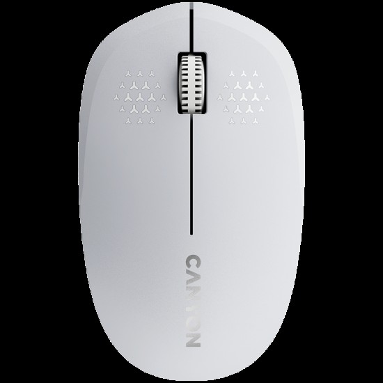 CANYON MW-04, Bluetooth Wireless optical mouse with 3 buttons, DPI 1200 , with1pc AA canyon turbo Alkaline battery,White, 103*61*38.5mm, 0.047kg