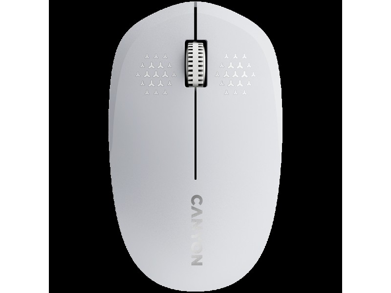 CANYON MW-04, Bluetooth Wireless optical mouse with 3 buttons, DPI 1200 , with1pc AA canyon turbo Alkaline battery,White, 103*61*38.5mm, 0.047kg