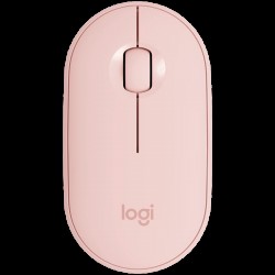 LOGITECH M350S Pebble 2 Bluetooth Mouse - TONAL ROSE - DONGLELESS