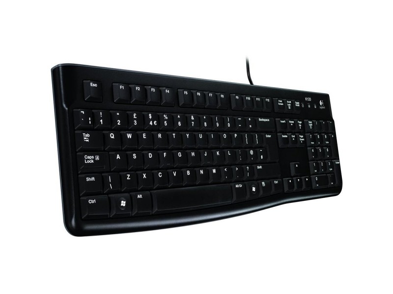 LOGITECH Corded Keyboard K120 - EER - US International layout