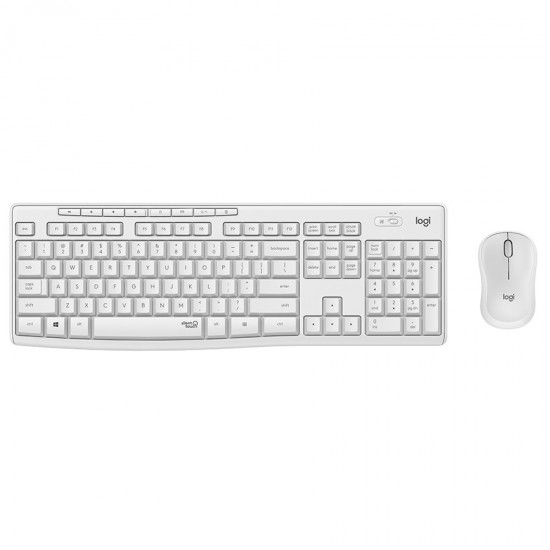 LOGITECH MK295 Silent Wireless Combo - OFF-WHITE - US INT L