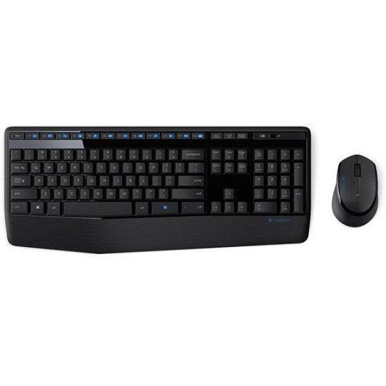 LOGITECH MK345 Wireless Combo - BLACK - US INT L