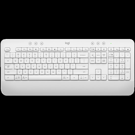 LOGITECH K650 SIGNATURE Bluetooth keyboard - OFF WHITE - US INT L