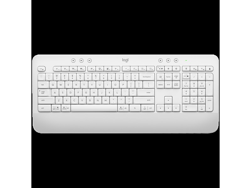 LOGITECH K650 SIGNATURE Bluetooth keyboard - OFF WHITE - US INT L