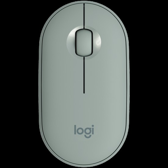 LOGITECH M350 Pebble Bluetooth Mouse - EUCALYPTUS