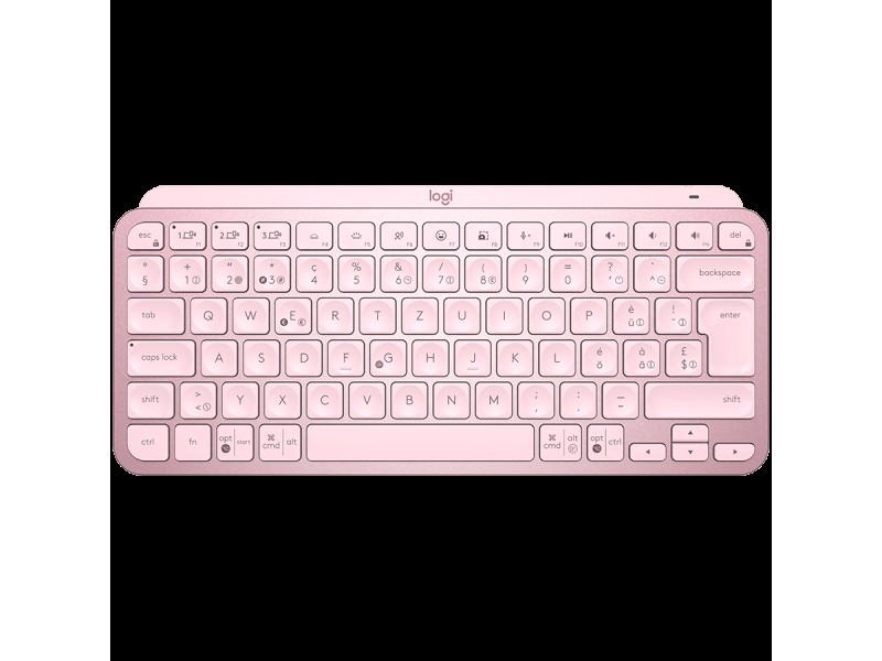 LOGITECH MX Keys Mini Bluetooth Illuminated Keyboard - ROSE - US INT L