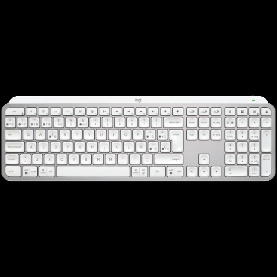 LOGITECH MX Keys S Bluetooth Illuminated Keyboard - PALE GREY - US INT L