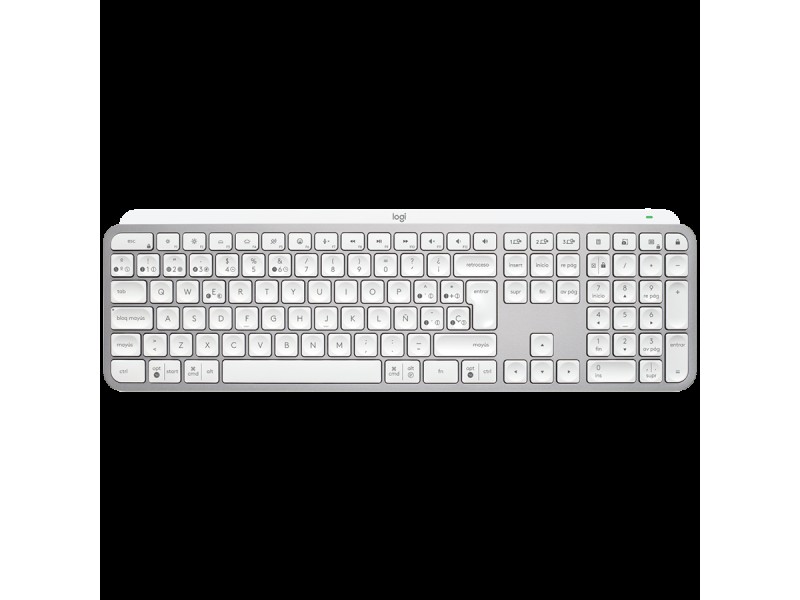 LOGITECH MX Keys S Bluetooth Illuminated Keyboard - PALE GREY - US INT L