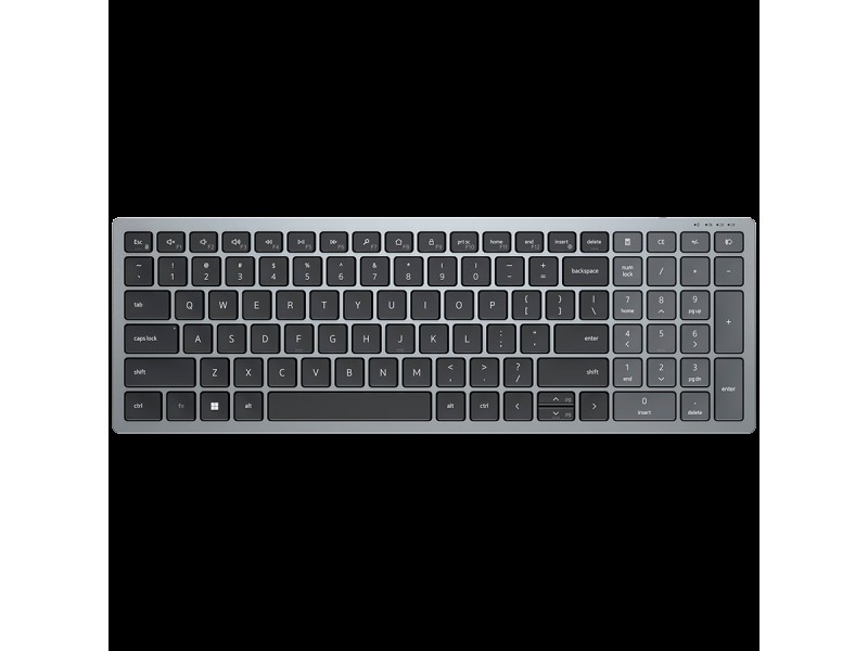 Dell KB740 Compact Multi-Device Wireless Keyboard US International (QWERTY)