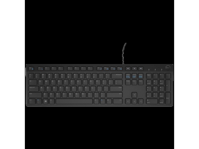 Keyboard Dell KB216 Multimedia, US International (QWERTY), Black