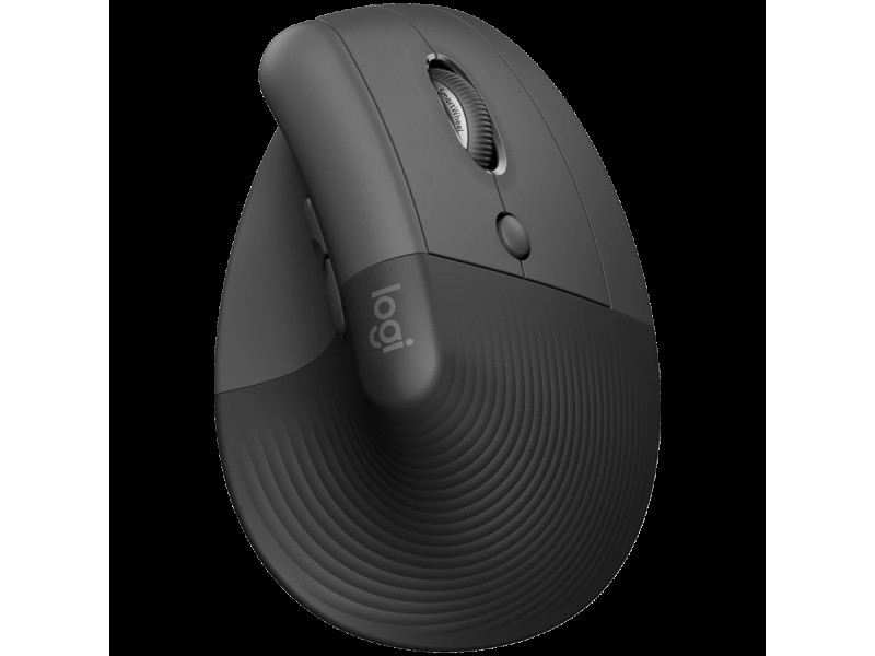 LOGITECH Lift Bluetooth Vertical Ergonomic Mouse - GRAPHITE/BLACK