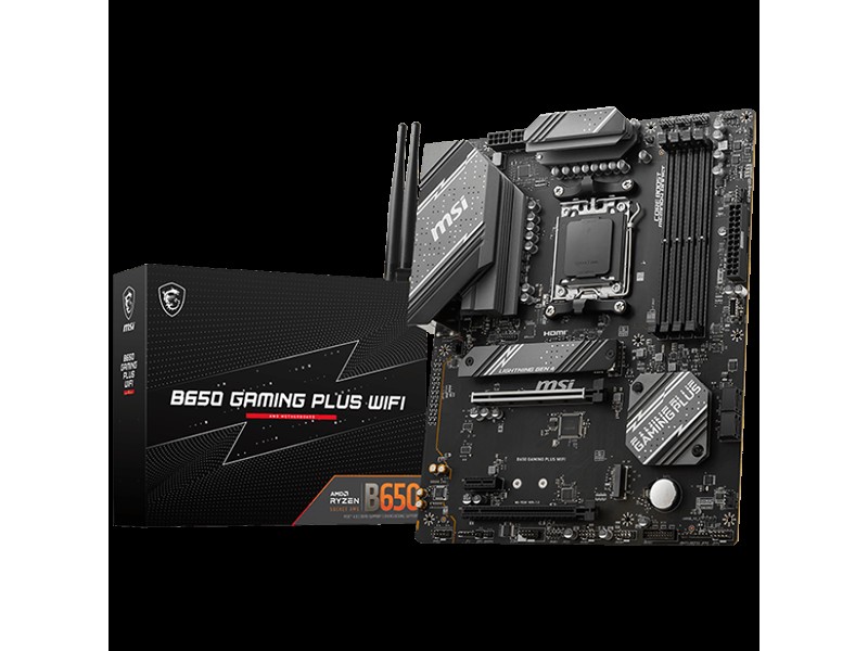 MSI B650 Gaming Plus WIFI, AM5, 4x DDR5