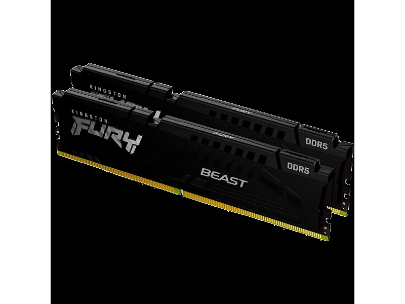 Kingston 16GB 5200MT/s DDR5 CL36 DIMM (Kit of 2) FURY Beast Black EXPO, EAN: 740617331806