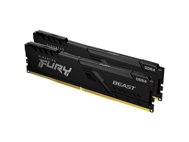 Kingston 32GB 3200MT/s DDR4 CL16 DIMM (Kit of 2) FURY Beast Black, EAN: 740617319842
