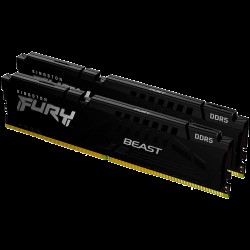 Kingston 32GB 5600MT/s DDR5 CL40 DIMM (Kit of 2) FURY Beast Black XMP, EAN: 740617325706