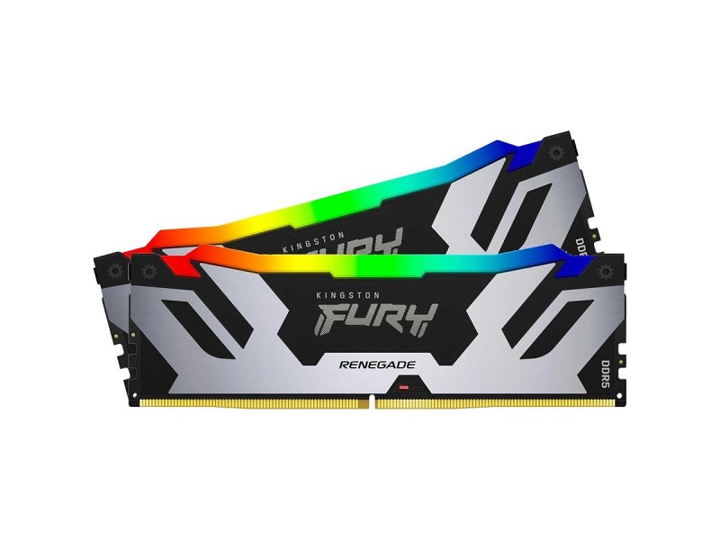Kingston 96GB 6000MT/s DDR5 CL32 DIMM (Kit of 2) FURY Renegade RGB XMP, EAN: 740617338737