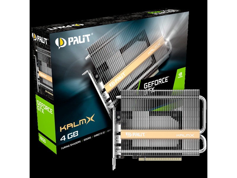 VC Palit nVidia GTX1650 KalmX 4GB GDDR5 , 128bit, 2xDsplayPort, HDMI, part# NE5165001BG1-1170H