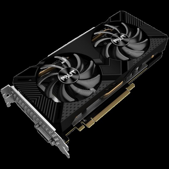 PALIT Video Card NVIDIA GeForce RTX 2060 SUPER dual 8GB GDDR6 256bit, 1650MHz / 14Gbps, DP, HDMI, DVI, 2 slot, 2 fans