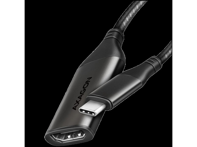 AXAGON RVC-HI2M USB-C -> HDMI 2.0 adapter 4K/60Hz Aluminum, 25cm cable