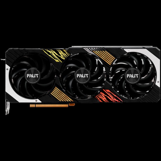 Palit RTX 4070Ti GamingPro OC 12GB GDDR6X, 192 bit, 1x HDMI 2.1, 3x DP 1.4a, 3 Fan, 1x 16-pin power connector, recommended PSU 750W, NED407TT19K9-1043A