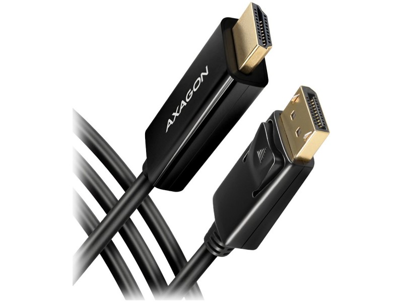 AXAGON RVD-HI14C2 DisplayPort > HDMI 1.4 cable 1.8m 4K/30Hz