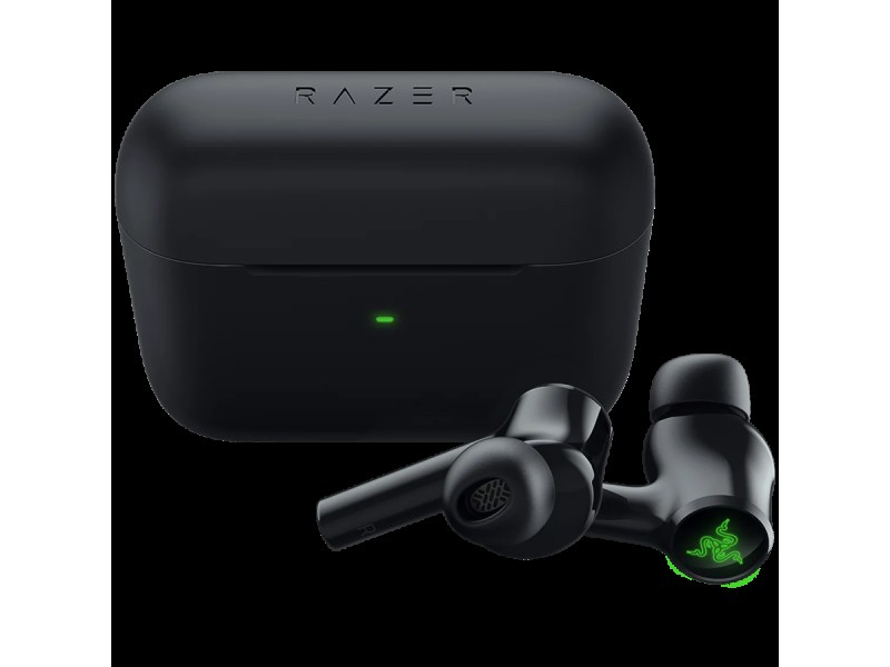 Razer Hammerhead HyperSpeed - Xbox Licensed, Wireless Multi-Platform Gaming Earbuds, Razer™ HyperSpeed Wireless, Active Noise Cancellation (ANC) Technology, Dual Environmental Noise Cancelling (ENC) Microphones, Bluetooth 5.2, Type-C charging cable