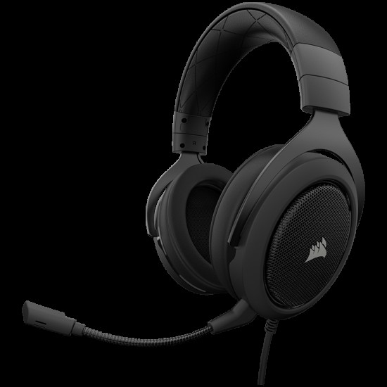 CORSAIR HS60 PRO SURROUND Gaming Headset, Carbon