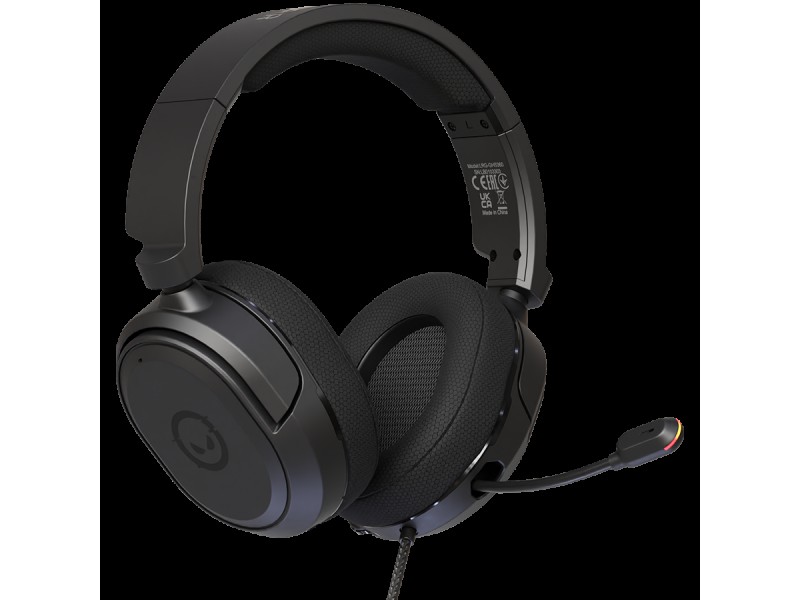 LORGAR Kaya 360, USB Gaming headset with microphone, CM108B, Plug&Play, USB-A connection cable 2m, fabric ear pads, size: 192*184.7*88mm, 0.314kg, black