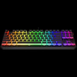 Endorfy Thock TKL Pudding Red Gaming Keyboard, Kailh Red Mechanical Switches, Double Shot PBT Pudding Keycaps, ARGB, USB, 2 Year Warranty