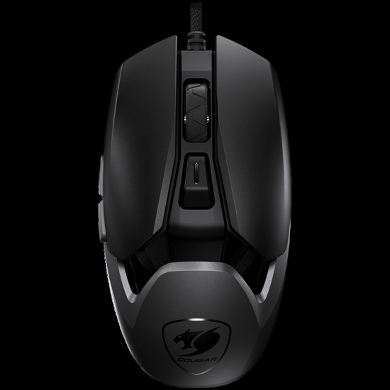 COUGAR AirBlader, Gaming Mouse, PixArt PMW3389 Optical gaming sensor, 16 000 DPI, 2000Hz Poling Rate, 50M gaming switches, 6 Programmable Buttons, 62G Extreme Lightweight Design, Ultraflex Cable, PTFE Skates, BOUNCE-ON System