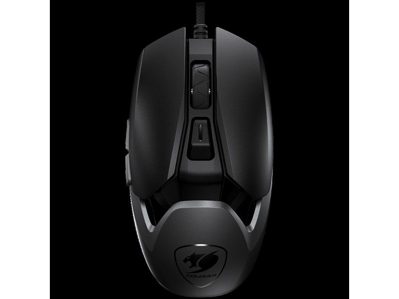 COUGAR AirBlader, Gaming Mouse, PixArt PMW3389 Optical gaming sensor, 16 000 DPI, 2000Hz Poling Rate, 50M gaming switches, 6 Programmable Buttons, 62G Extreme Lightweight Design, Ultraflex Cable, PTFE Skates, BOUNCE-ON System