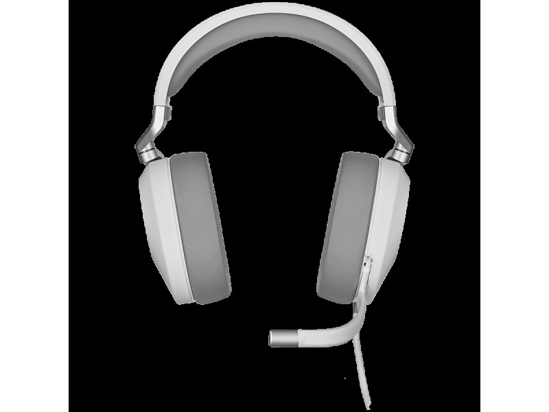 Corsair HS65 Surround Headset, White - EU, EAN:0840006643821