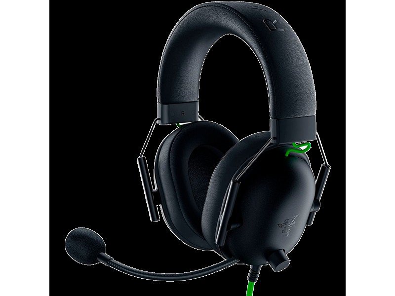 Razer BlackShark V2 X USB, gaming headset, HyperClear Noise-Cancelling Mic, TriForce 50mm Drivers, Advanced Passive Noise Cancellation, Hybrid memory foam cushions, USB Type-A, 20 Hz – 20 kHz, 32 Ω (1 kHz), 98 dBSPL / mW,1 kHz