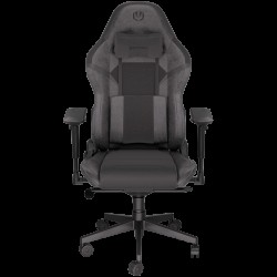 Endorfy Scrim BK Gaming Chair, PU Leather + Breathable Fabric, Cold-pressed Foam, Memory Foam Cushions, Class 4 Gas Lift Cylinder, 4D Adjustable Armrest, Adjustable Headrest, Black, 2 Year Warranty