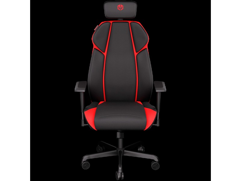 Endorfy Meta RD Gaming Chair, Breathable Fabric, Cold-pressed foam, Class 4 Gas Lift Cylinder, 3D Adjustable Armrest, Adjustable Headrest, Black/Red, 2 Year Warranty