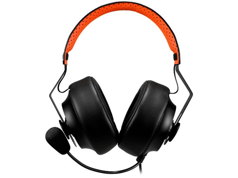 COUGAR Phontum S, Gaming Stereo Headset with Dual Chamber System, 53mm drivers with graphene diaphragms, Premium 9.7mm cardioid microphone, Headband with Integrated Metal-frame, Detachable mic.