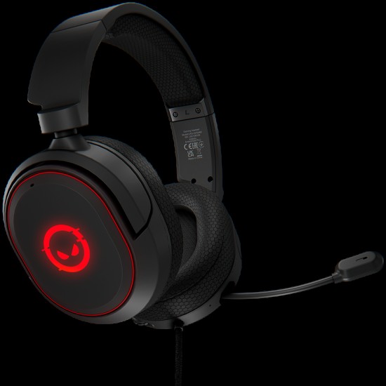 LORGAR Kaya 460, USB Gaming headset with microphone, CM108B, RGB backlight, Plug&Play, USB-A connection cable 2m, fabric ear pads, size: 192*184.7*88mm, 0.329kg, black LORGAR Kaya 460, USB Gaming headset with microphone, CM108B, RGB backlight, Plug&Play, USB-A connection cable 2m, fabric ear pads, size: 192*184.7*88mm, 0.329kg, black