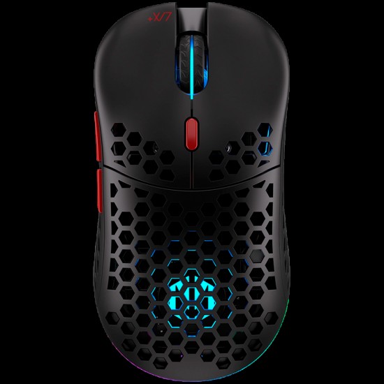 Endorfy LIX Plus Wireless Gaming Mouse, PIXART PAW3370 Optical Gaming Sensor, 19000DPI, 69G Lightweight design, KAILH GM 8.0 Switches, 1.6M Paracord Cable, PTFE Skates, ARGB lights, 2 Year Warranty