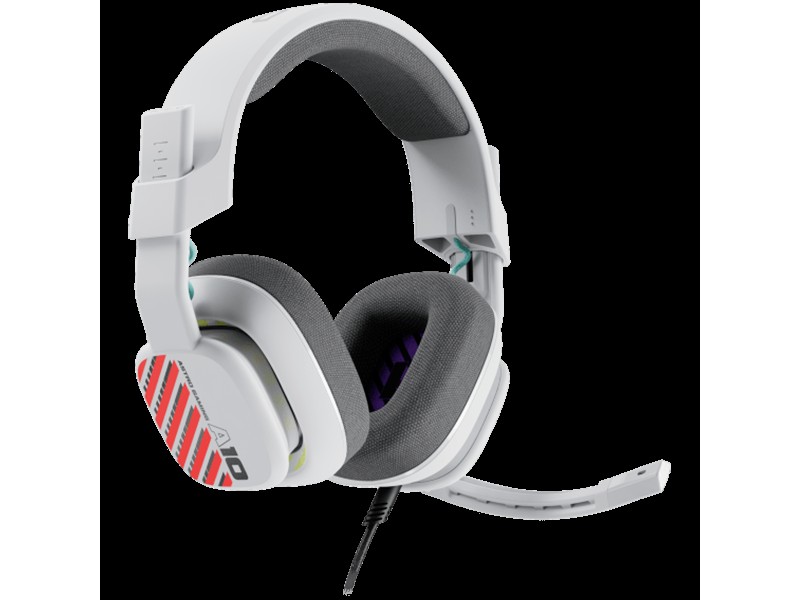 LOGITECH ASTRO A10 Wired Gaming Headsets - STAR KILLER BASE - WHITE - 3.5 MM