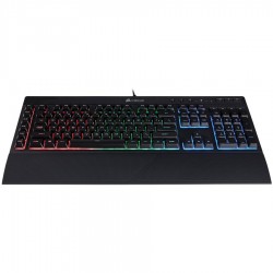 CORSAIR K55 RGB Keyboard, Backlit RGB LED, 6 Marco Keys (US)