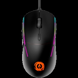CANYON Shadder GM-321, Optical gaming mouse, Instant 725F, ABS material, huanuo 5 million cycle switch, 1.65M braided cable with magnet ring, weight: 100g, Size: 126*63.4*39.7mm, Black
