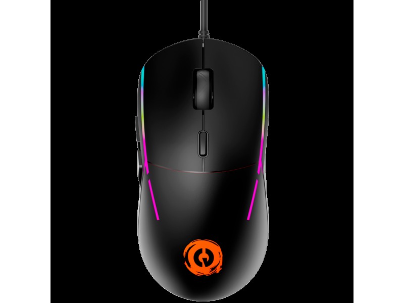 CANYON Shadder GM-321, Optical gaming mouse, Instant 725F, ABS material, huanuo 5 million cycle switch, 1.65M braided cable with magnet ring, weight: 100g, Size: 126*63.4*39.7mm, Black