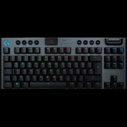 LOGITECH G915 TKL LIGHTSPEED Wireless Mechanical Gaming Keyboard - CARBON - US INT L - LINEAR