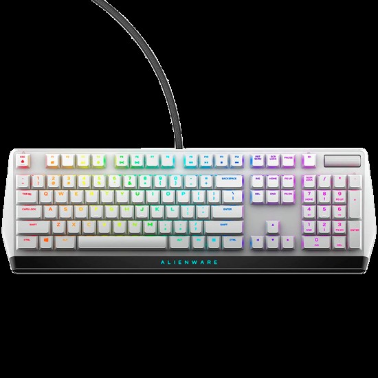Alienware 510K Low-profile RGB Mechanical Gaming Keyboard - AW510K (Lunar Light)