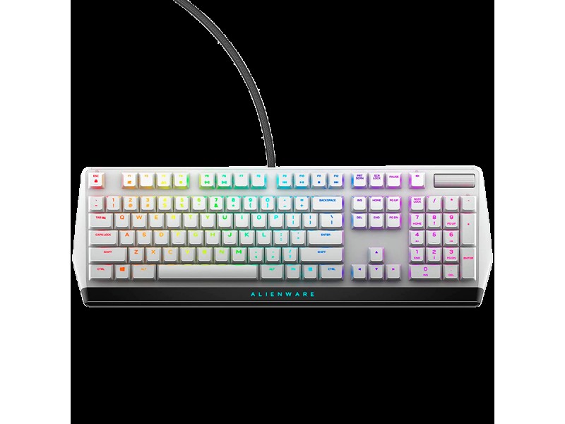 Alienware 510K Low-profile RGB Mechanical Gaming Keyboard - AW510K (Lunar Light)